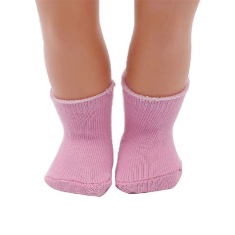Aliexpress Buy Inch Doll Socks Pair Fits Girl Doll Clothes