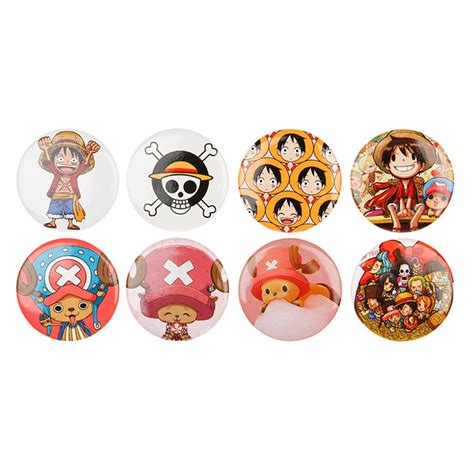 Hequ9117 Ailin Online 8pcs Japanese Anime Brooches 12 Inch Super