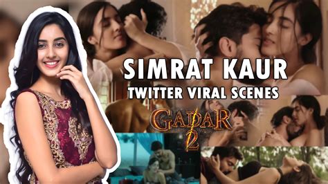 Gadar Actress Simrat Kaur Intimate Viral Scene Controversy Full Here Arya Ek Fan
