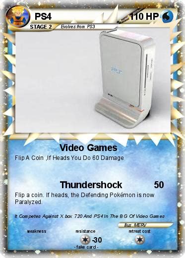 Pokémon Ps4 5 5 Video Games My Pokemon Card