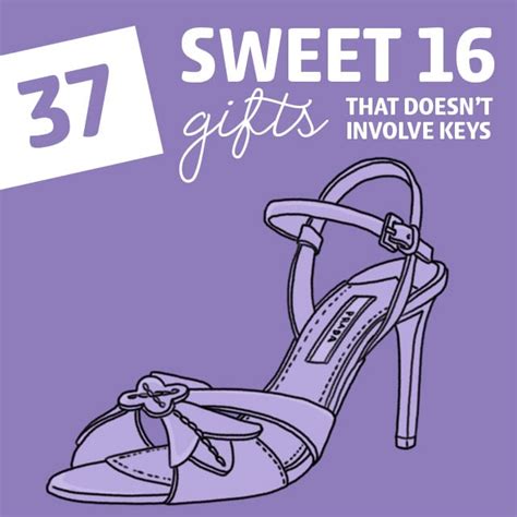 A sweet 16 new driver gift basket allows you to tap into your own creativity, and your teen will appreciate the thought and effort that went into it. 37 Sweet 16 Gift Ideas That Don't Involve Keys - Dodo Burd