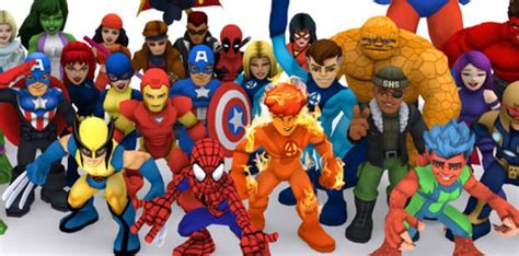 Los Superhéroes De Marvel Super Hero Squad Online Zona Mmorpg