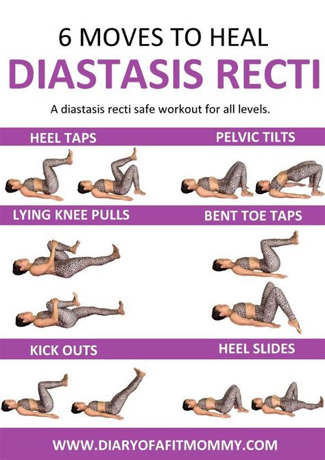 Heal And Repair Your Diastasis Gap At Home With This Workout These