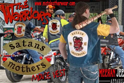 Satan's Mothers The Warriors Movie Jeans Vest
