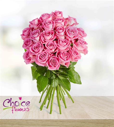 Pink Rose Hand Bouquet Online In Abu Dhabi Choice