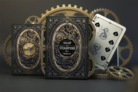 Steampunk Makes Everything Cooler Even These Playing Cards Genpie