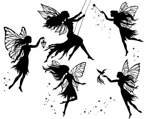 Fairy Silhouette Svg Free 1262 Dxf Include New Free Svg Files