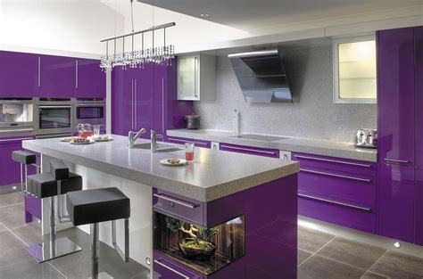 Purple Kitchen Ideas for Unique and Modern Look - DIY Home Art