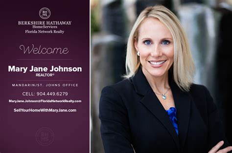 Berkshire Hathaway Homeservices Florida Network Realty Welcomes Mary