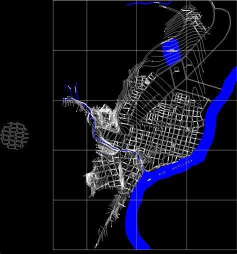 Topographic Map Juanjui Peru Dwg Block For Autocad Designs Cad