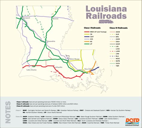 Pictures Louisiana Railroad Map