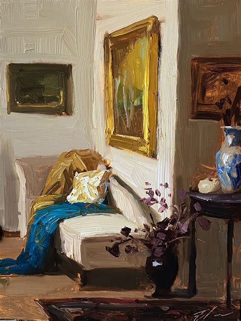 The Artists Home Interior Kelli Folsom Fine Art