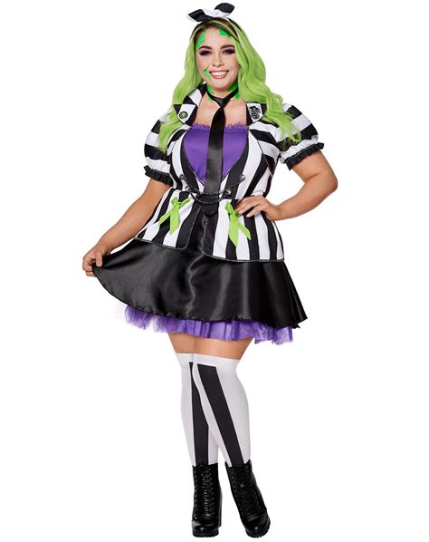 Spirit Halloween Adult Beetlejuice Plus Size Dress Costume Has A Lot Of Styles And Colors For