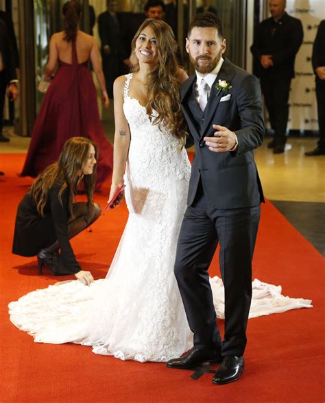 Lionel Messi And Wife Antonella Roccuzzo Wedding Reception In Argentina 06 30 2017