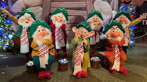 Seven Dwarfs Holiday Meet And Greet At Mickeys Very Merry Christmas
