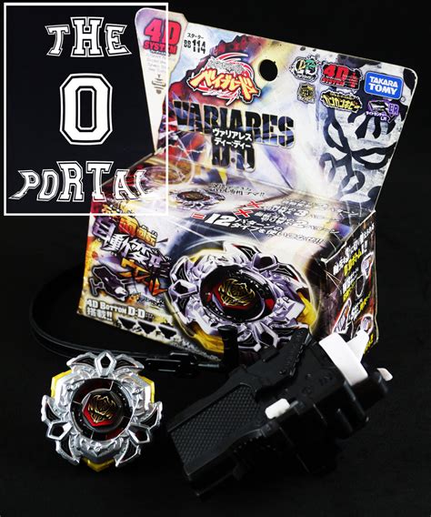 Takara Tomy Beyblade Bb114 Variares Dd Metal Fusion Starter