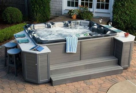 25 Gorgeously Earthy Hot Tub Area Landscaping Ideas To Steal