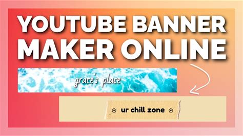 How To Make A Youtube Banner Using An Online Template Youtube Channel