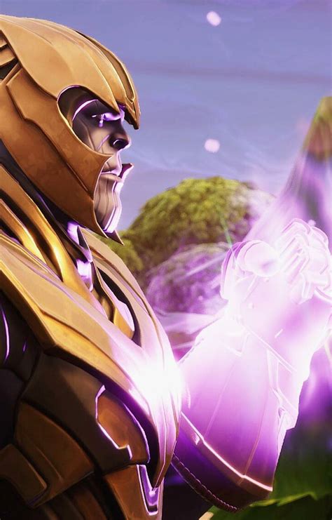 Fortnite Thanos Wallpapers Wallpaper Cave