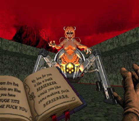 Rule 34 Book Chaingun Demon Demon Girl Demon Humanoid Doom Doom 1993