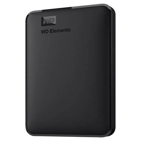 Wd Elements 1tb Portable External Hard Drive Black Wdbuzg0010bbk