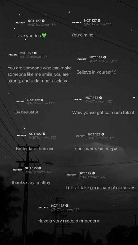 ️⛓ NCT 127 dark aestethic quote twitter -simby | Kata-kata, Lirik lagu, Nct