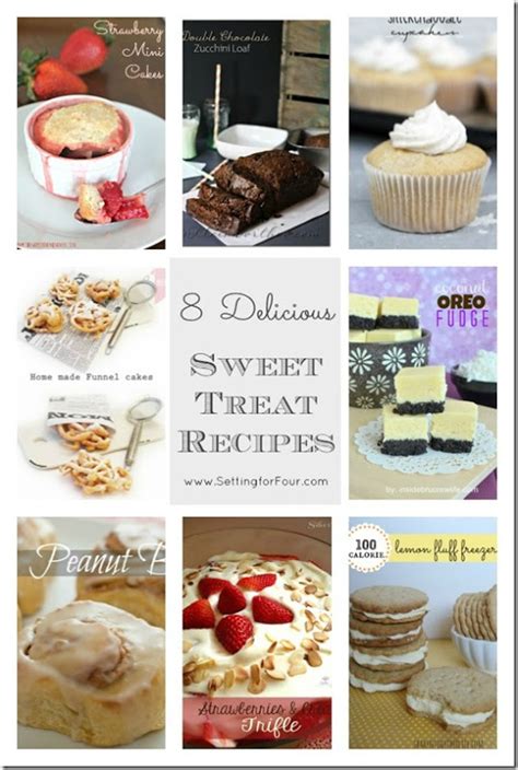8 Delicious Sweet Treat Recipes Project Inspire{d} Setting For 4