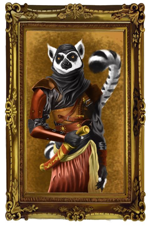 Artstation Ninja Lemur