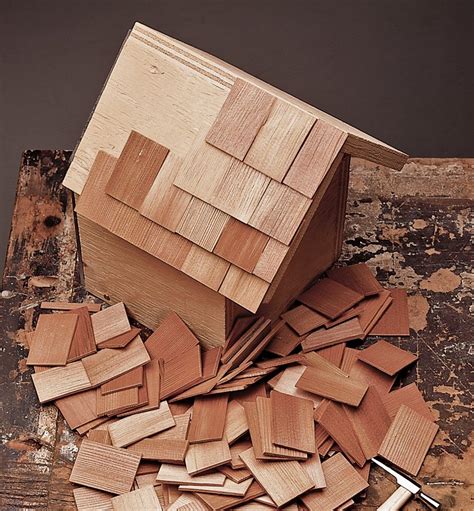 For instance, cedar shingles are generally sawn on both sides, while shakes are typically split on one or both sides. Cedar Shakes - Lee Valley Tools