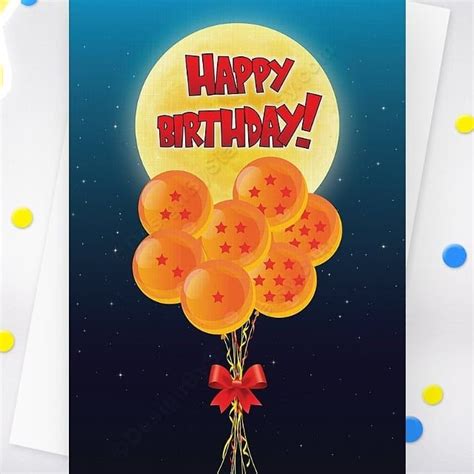 There are many birthday cards to choose from, great birthday sayings to go with them and themed party ideas for the kids. Pin auf Dragonball