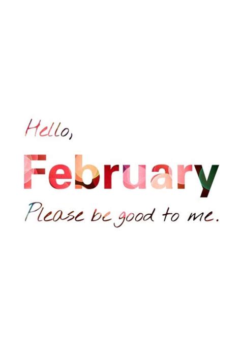 Hello February Quotes For February 2021 Canvas Puke