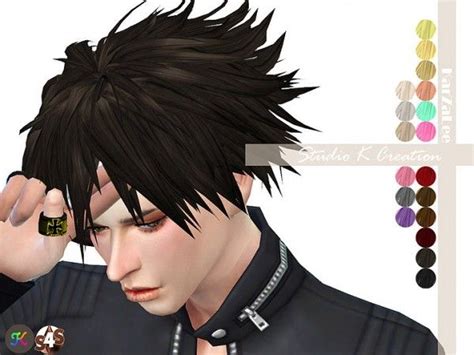 Sims 4 Anime Hair Male Sims 4 Ccs The Best Hair By Elzasims