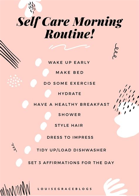 Morning Routine Checklist Healthy Morning Routine Routine Planner