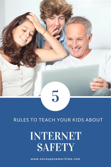 5 Rules To Teach Your Kids About Internet Safety Once