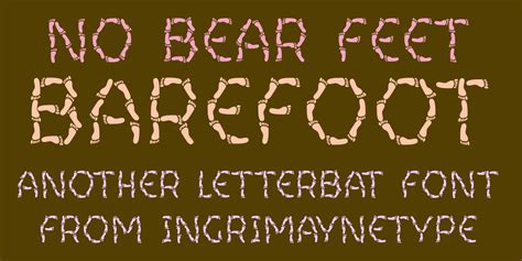 Barefoot Font Fontspring