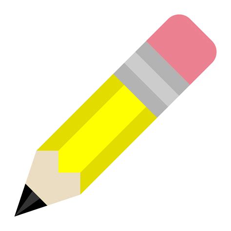 Yellow Pencil Vector Art, Icons, and Graphics for Free Download