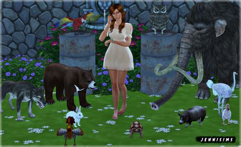 Sims 4 Ccs The Best Decorative Animals By Jennisims