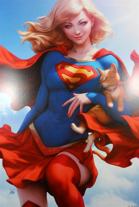 Comicartgallery Supergirl By Stanley Lau Artgerm