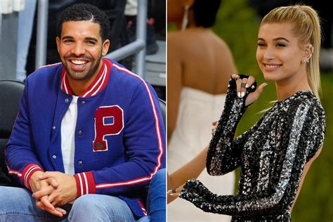 Drake And Hailey Baldwin Cant Keep Their Hands Off Each Other Page Six