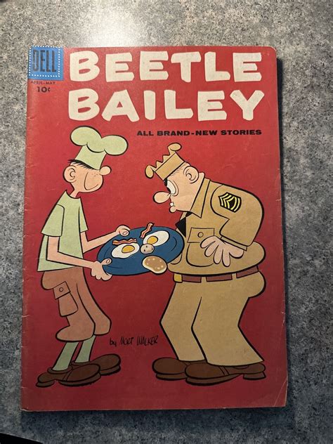 Beetle Bailey 14 Dell Publishing Comic Book April May 1958 Mort