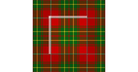 Burnett Scottish Clan Tartan Fabric Zazzle