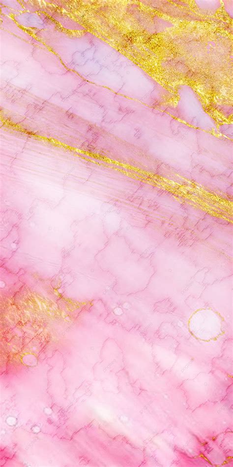 Pink Gold Marble Wallpaper For Phones Abstract Background Wallpaper