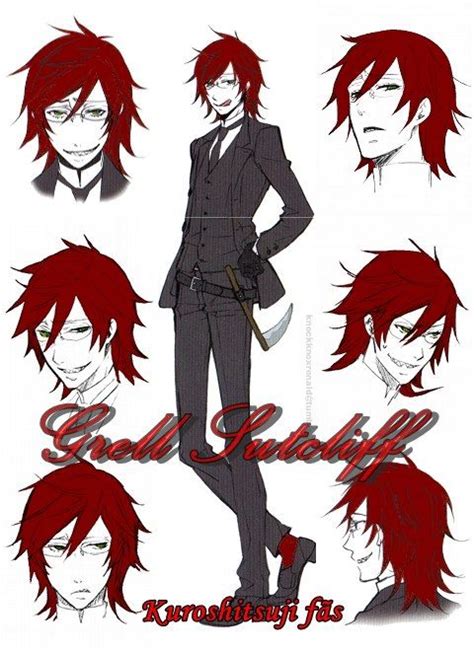 Since black butler originated in japan and the author is japanese i'm pretty sure grell was intended to be an okama. 7 best images about Grell on Pinterest | Sexy, Long hair ...