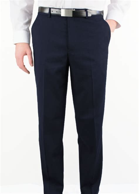 Flat Front Pant Mens Cus Classic Uniforms And Sportswear