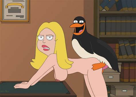 Rule 34 1animal American Dad Bent Over Breasts Color Doggy Style