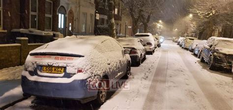 Rare Snow Wreaks Havoc In London