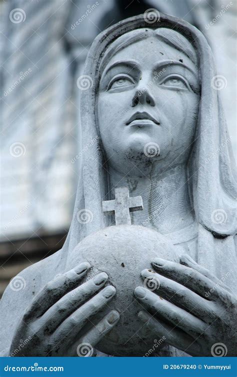 Mother Mary Statue Stock Photo Image Of Jesus Catholic 20679240