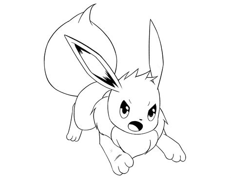 Free Eevee Pokemon Coloring Pages Download Free Eevee Pokemon Coloring
