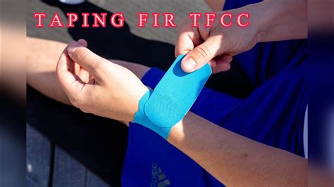Taping For Tfcc Wrist Injuries Uk Fitness And Training Youtube