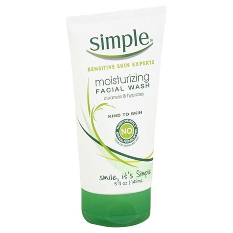 Simple Face Wash Moisturizing 5 Fl Oz From Lucky Supermarkets Instacart